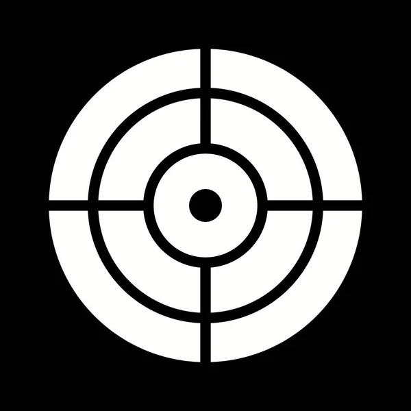 Illustration Target Icon — Stock Photo, Image