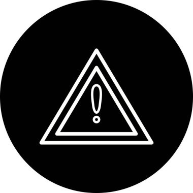 İllüstrasyon Diğer tehlikeler Yol İşareti Simgesi