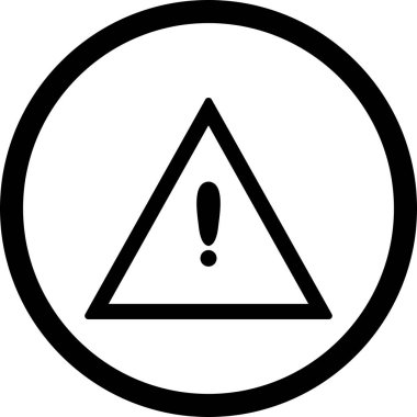 İllüstrasyon Diğer tehlikeler Yol İşareti Simgesi