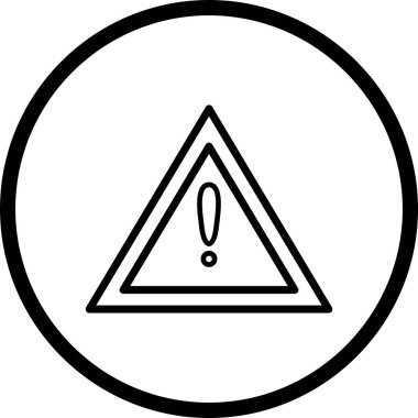 İllüstrasyon Diğer tehlikeler Yol İşareti Simgesi