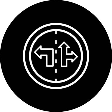 İllüstrasyon Şeritli kontrol işareti Simgesi