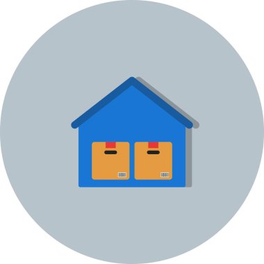 İllüstrasyon Depolama Ambarı Simgesi