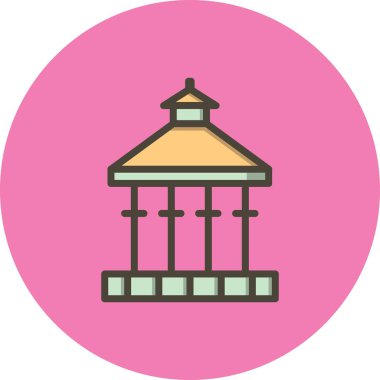 İllüstrasyon Veranda Simgesi