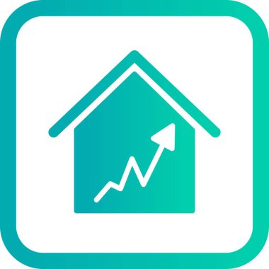 İllüstrasyon Grafik Ev Simgesi