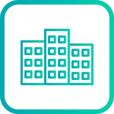 İllüstrasyon Bina Simgesi