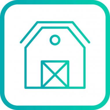 İllüstrasyon Ahır Simgesi