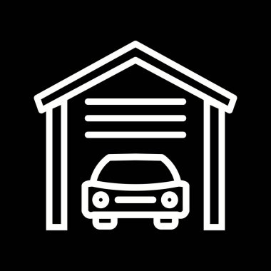 İllüstrasyon Garaj Simgesi