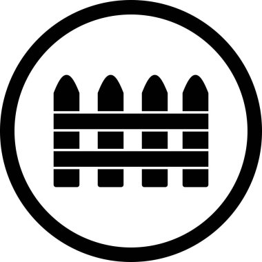 İllüstrasyon Çit Simgesi