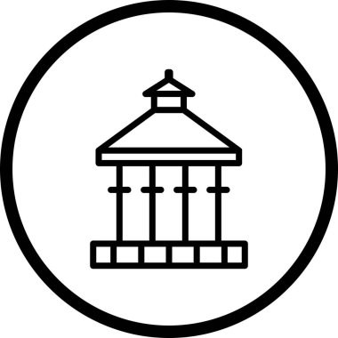 İllüstrasyon Veranda Simgesi