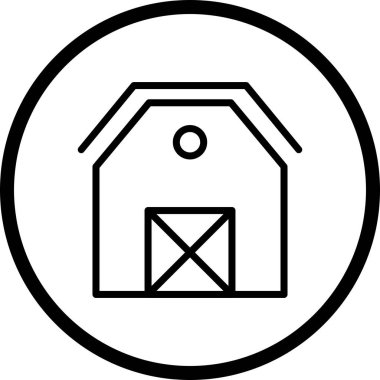 İllüstrasyon Ahır Simgesi