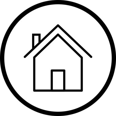 İllüstrasyon Evi Simgesi