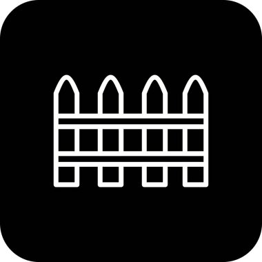 İllüstrasyon Çit Simgesi