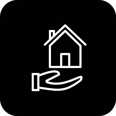 İllüstrasyon Mortgage Simgesi