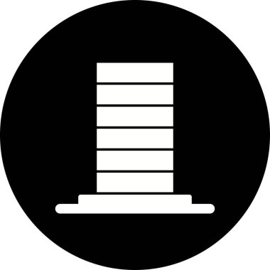 İllüstrasyon Skycraper Simgesi