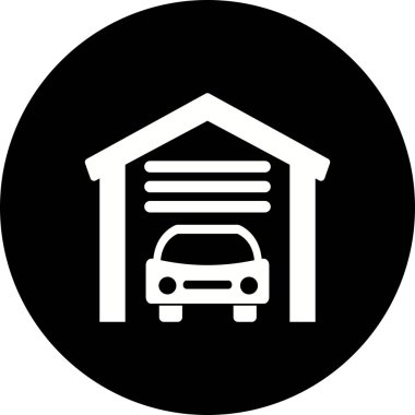 İllüstrasyon Garaj Simgesi