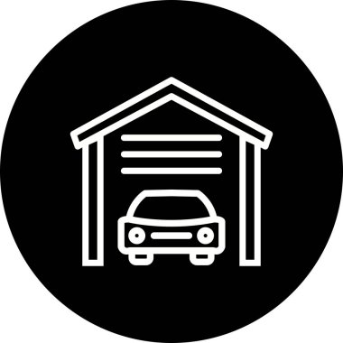 İllüstrasyon Garaj Simgesi