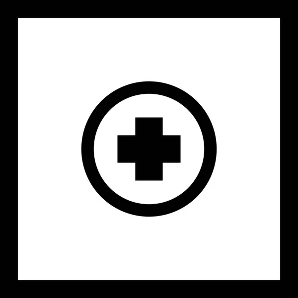 Illustration Krankenhaus Verkehrszeichensymbol — Stockfoto