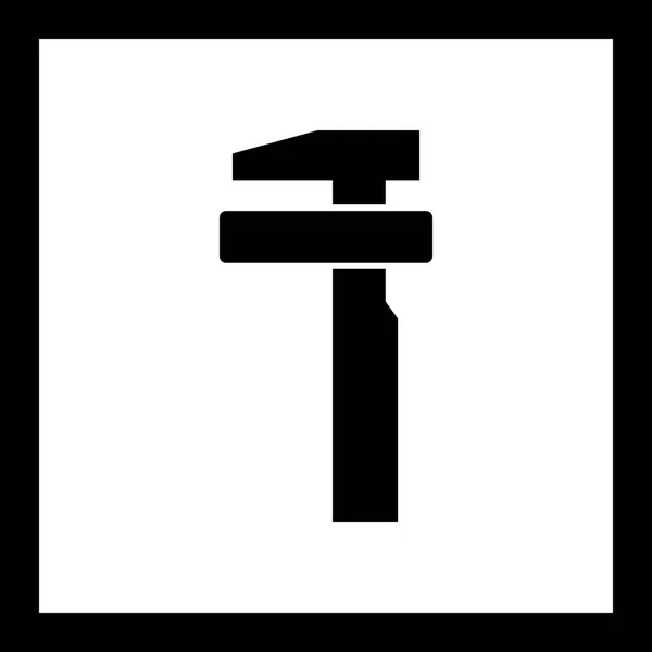 Illustratie afbreken service Road teken pictogram — Stockfoto