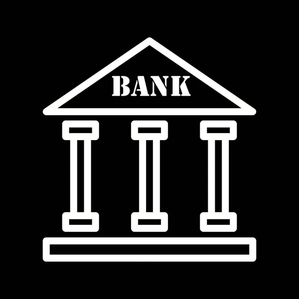 Ícone do Banco de Ilustrações — Fotografia de Stock