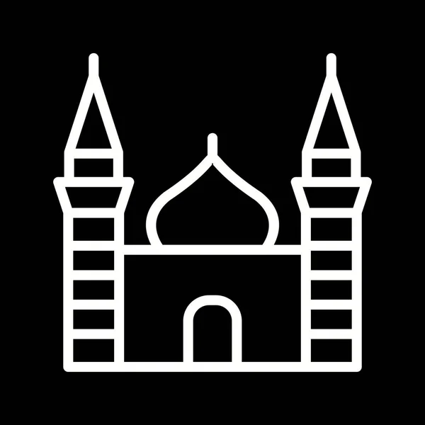 Icono de la mezquita de ilustración —  Fotos de Stock
