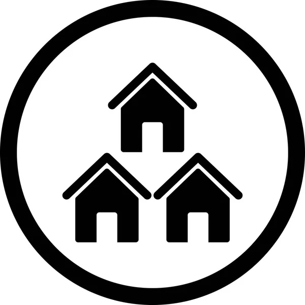 Ikona sąsiedztwa ilustracji — Zdjęcie stockowe