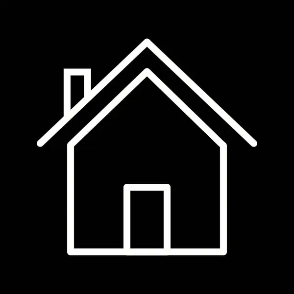 Illustration House Icon — Stock Photo, Image