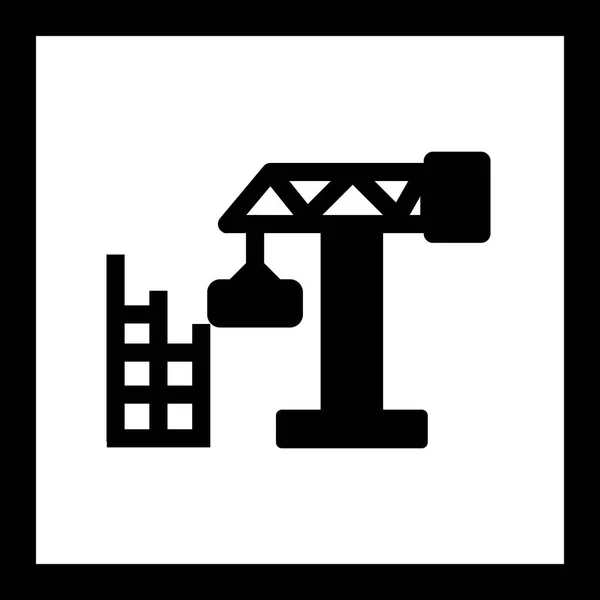 Illustration  Construction house Icon — Stock Photo, Image