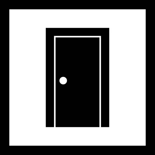 Illustration  Door icon — Stock Photo, Image