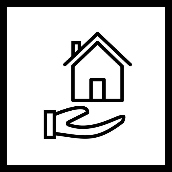 Illustration  Mortgage Icon — Stock Photo, Image