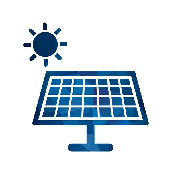 Ilustración Icono de energía solar — Foto de Stock