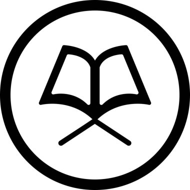 çizim Kutsal Kuran simgesi