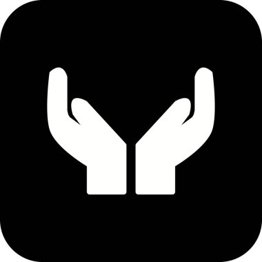 İllüstrasyon dua simgesi