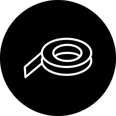 Illustration teyp simgesi 