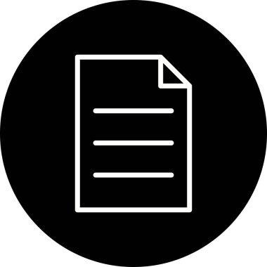 Illustration post it simgesi  