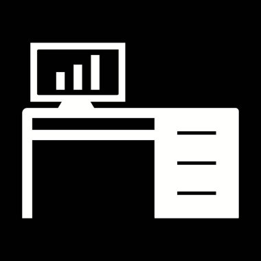 Illustration ofis tablosu simgesi  