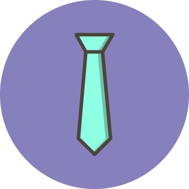 İllüstrasyon kravat simgesi         