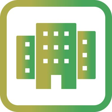 İllüstrasyon Bina Simgesi 