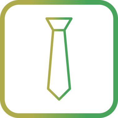 İllüstrasyon kravat simgesi         