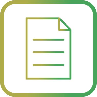 Illustration post it simgesi  