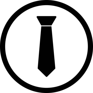 İllüstrasyon kravat simgesi         