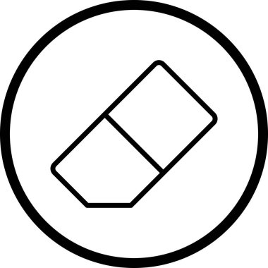 İllüstrasyon silgi simgesi 