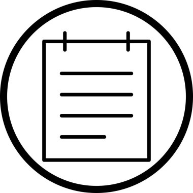 Çizim Not defteri simgesi   