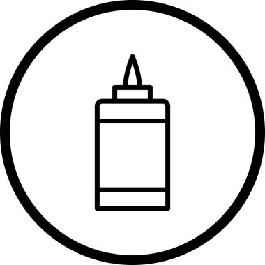 İllüstrasyon tutkal simgesi 