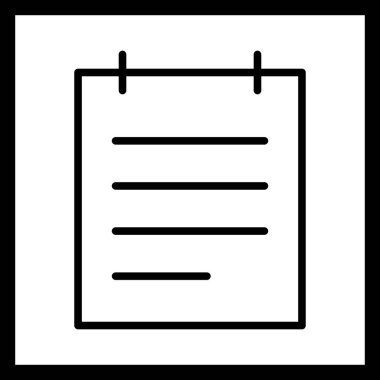 Çizim Not defteri simgesi   