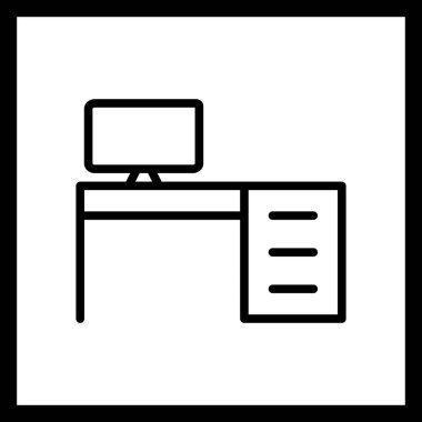 Illustration ofis tablosu simgesi  