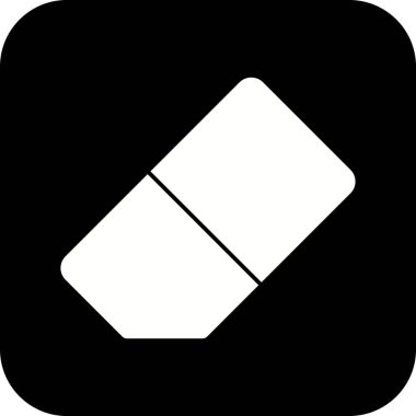 İllüstrasyon silgi simgesi 