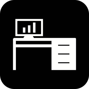 Illustration ofis tablosu simgesi  