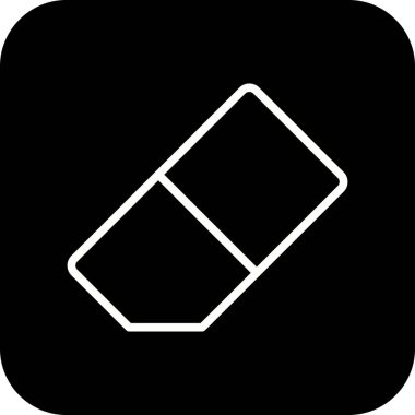 İllüstrasyon silgi simgesi 