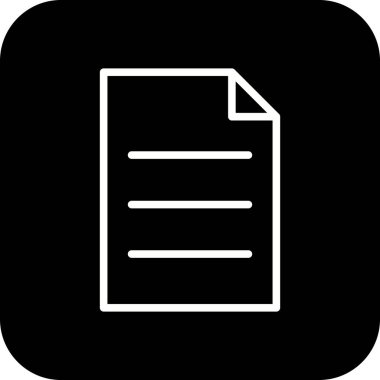 Illustration post it simgesi  