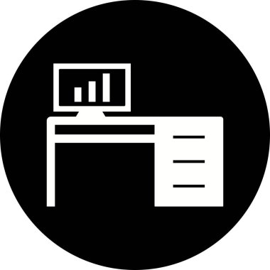 Illustration ofis tablosu simgesi  